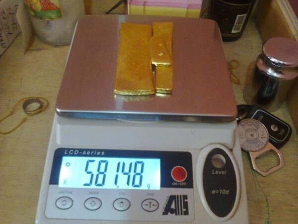 High purity Gold bars