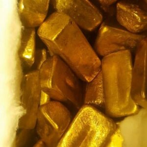 Gold dust gold bars and gold nugget for sale