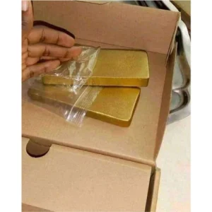 97% Plain Suisse Gold Bar Polished