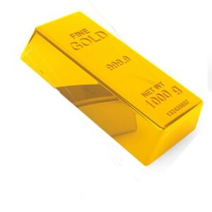 99.5% Golden Pure Gold Bars 1kg