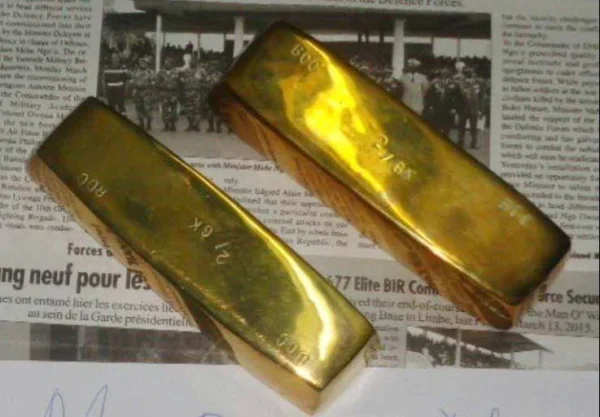 99% Golden cheap gold dore bars in bulk Weight 1kg