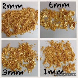 Golden Edible Gold Dust For Industrial