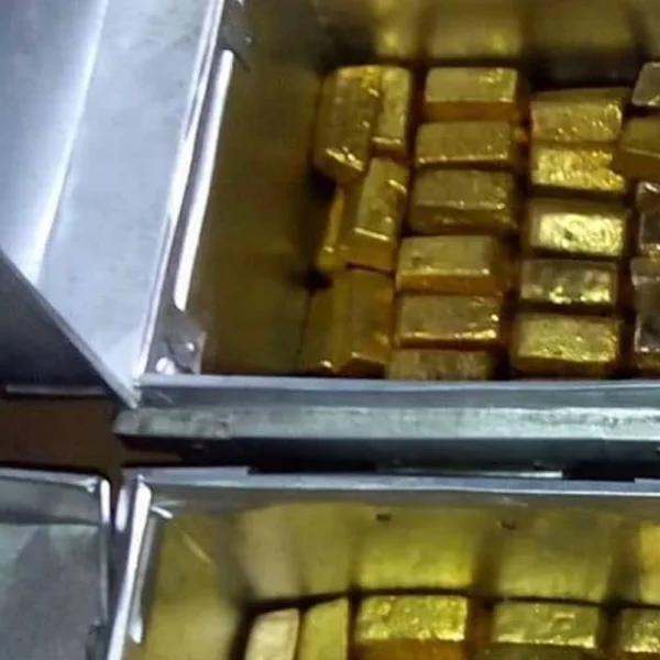 Raw unrefined 99.99% Gold Bars and Gold Bullion Bars