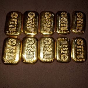 Multiple 96-99.99% Gold Bars And Gold Bullion Bars