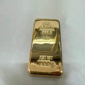 Golden Rectangular Gold Plated Bricks 24Kt