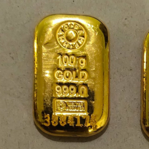 Swiss 100% Gold Bullion Weight 100 Gram