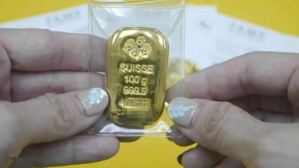 100 g 24 Carat Gold Bar