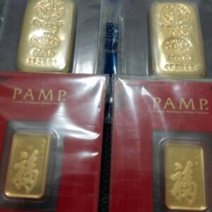 100 g Pamp Gold Bars