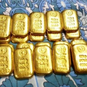 999.0 Biscuits Swiss gold bar Weight 100 Gram