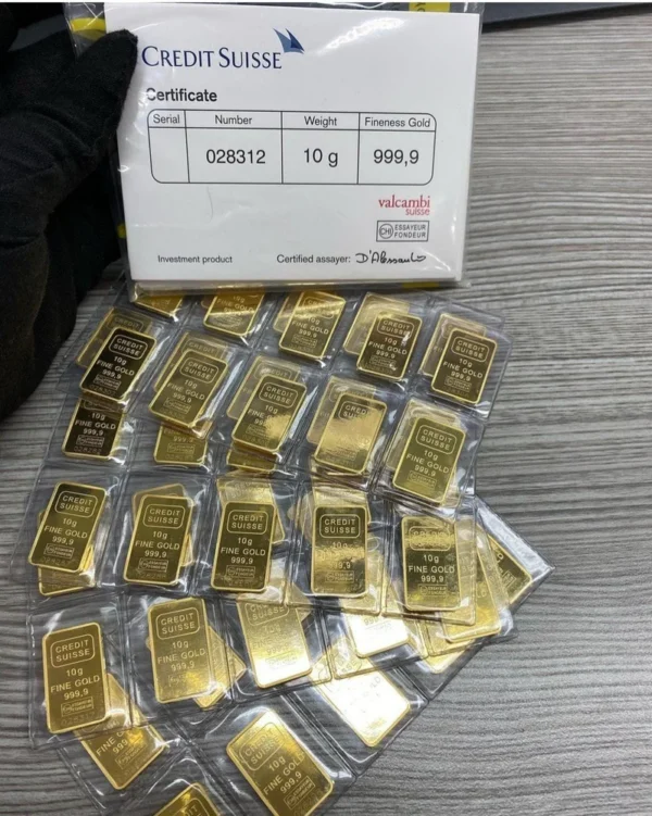 Pamp Suisse Gold Bars - Image 2