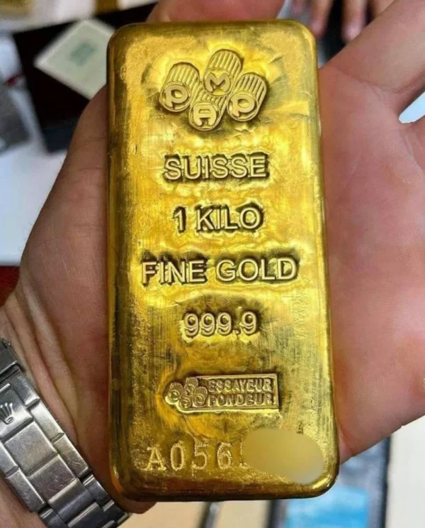 999.0 Golden Suisse Gold Bar