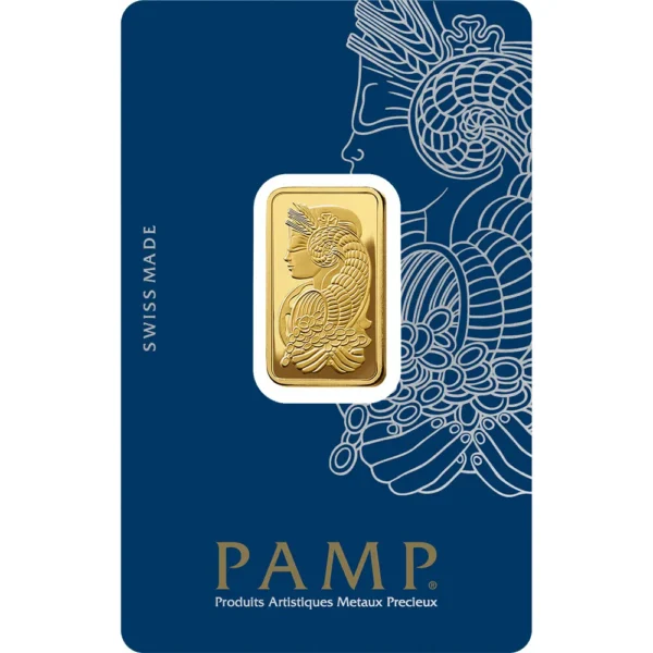 10 gram Gold Bar - PAMP Suisse - Fortuna - 999.9 Fine in Sealed Assay - Image 2