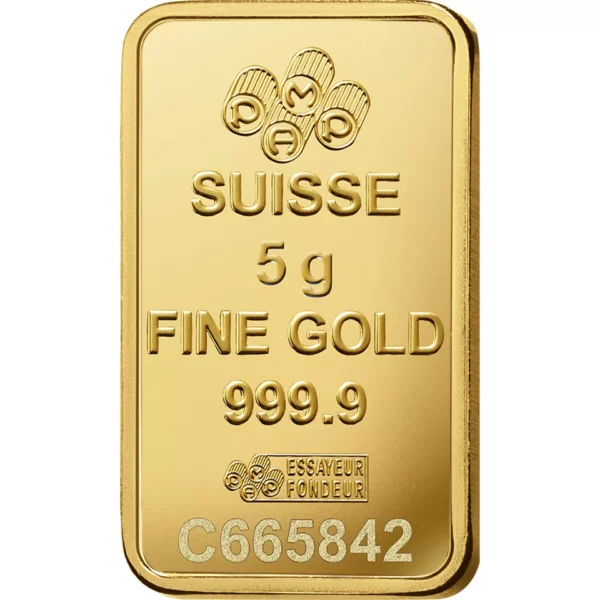 5 gram Gold Bar - PAMP Suisse - Fortuna - 999.9 Fine in Sealed Assay - Image 4