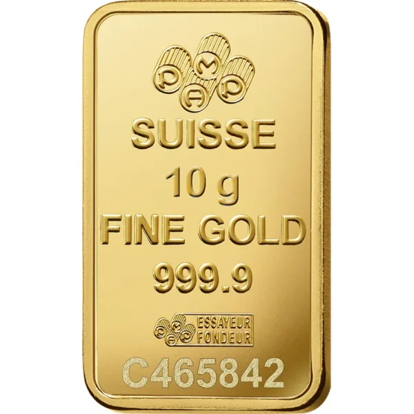 10 gram Gold Bar - PAMP Suisse - Fortuna - 999.9 Fine in Sealed Assay - Image 4