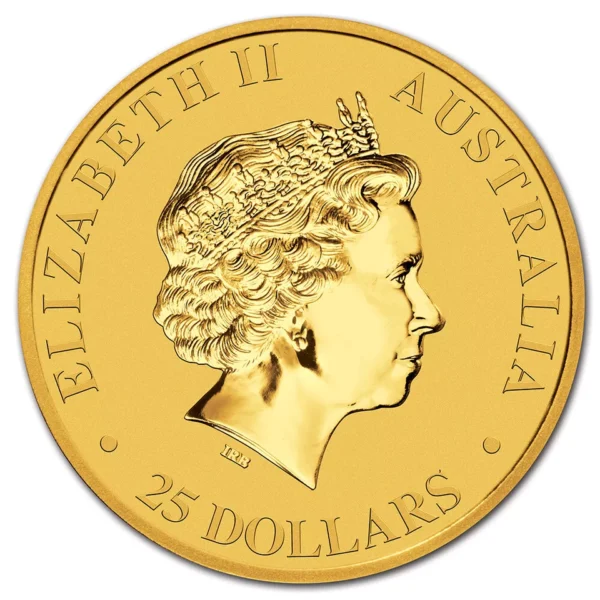 Australia Gold Kangaroo - 1/4 oz - $25 - BU - Random Date - Image 2