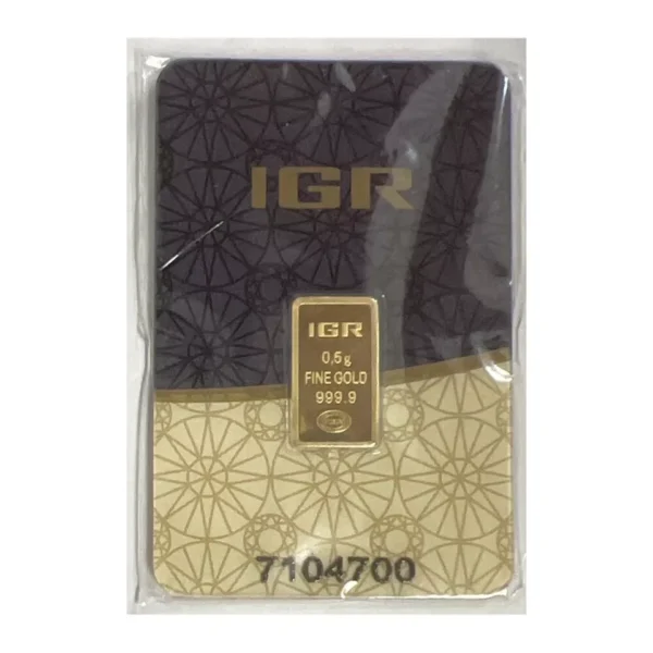 0.5 gram IGR Gold Bar - Istanbul Gold Refinery - 999.9 Fine in Sealed Assay - Image 7